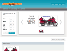 Tablet Screenshot of japanmotorcyclesexport.com